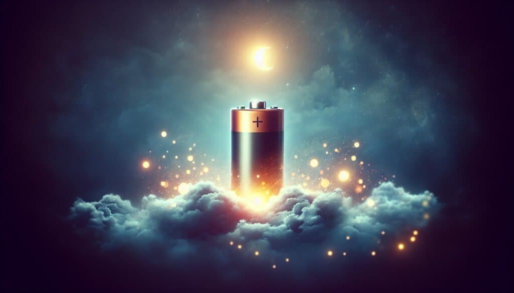 Drømmesymbol batteri